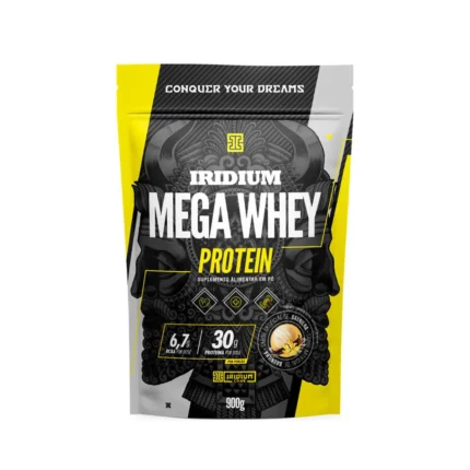 Mega Whey Protein Iridium Baunilha 900g