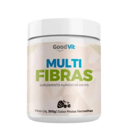 Multi Fibras 300G Sabor Frutas Vermelhas - Good Vit