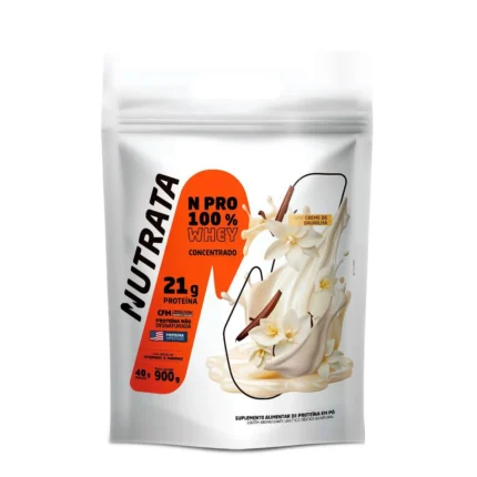 Whey Protein Nutrara NPRO 100% Baunilha 900g
