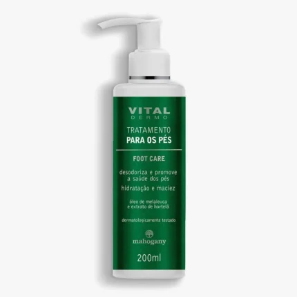 Mahogany Creme Tratamento Pes Foot Care Vital Dermo 200ml