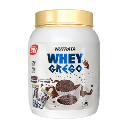 Whey Grego Nutrata Brigadeiro 450g