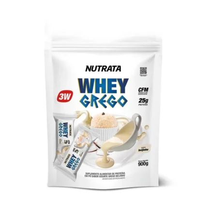 Whey Grego Nutrata Beijinho 900g