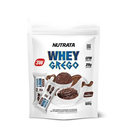 Whey Grego Nutrata Brigadeiro 900g