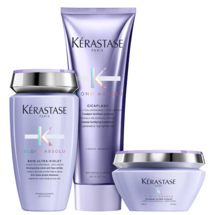 Kit Kérastase Blond Absolu Bain Ultra-Violet (3 Produtos)