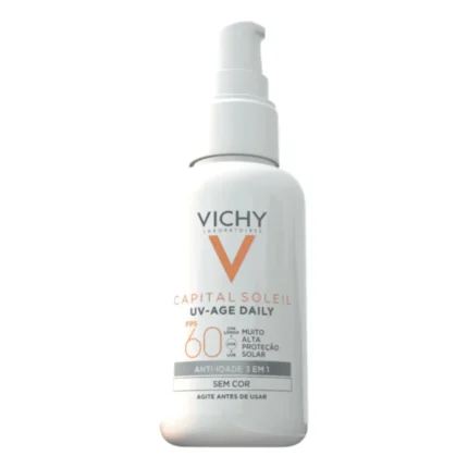Vichy Capital Soleil Uv Age Daily Protetor Solar Facial Fps60 Sem Cor 40G