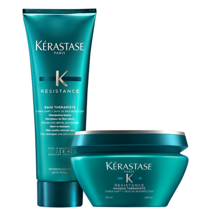 Kit Kérastase Résistance Thérapiste Limpeza e Força (2 Produtos)
