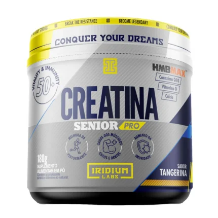Creatina Senior Pro Iridium Labs Tangerina 180g